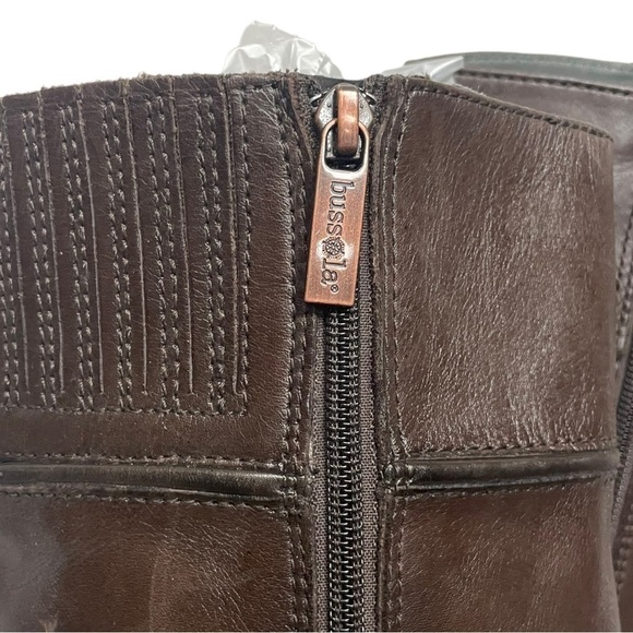 Bussola Trapani Brown Leather Riding Boot EU 36 US 6 - Picture 6 of 10